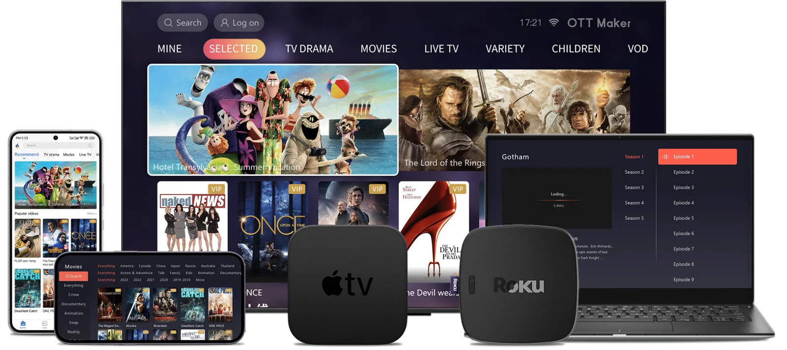 ZentelTV channel lineup including Sky Sports, BT Sport, Premier League and BBC