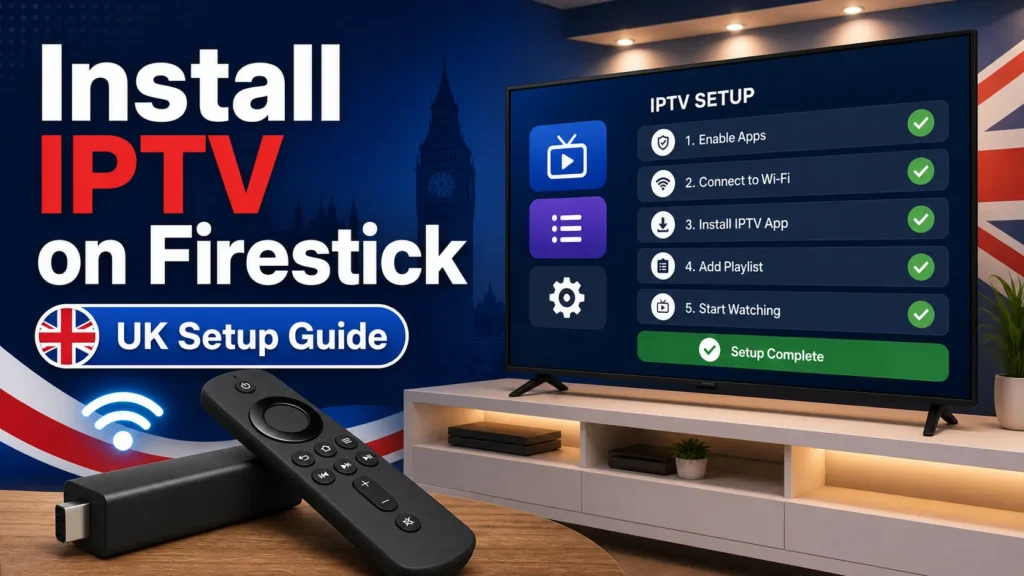 How to Install IPTV on Firestick in the UK: Step-by-Step Setup Guide