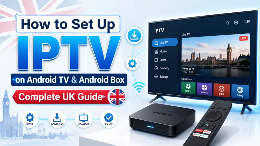 How to Set Up IPTV on Android TV & Android Box Complete UK Guide
