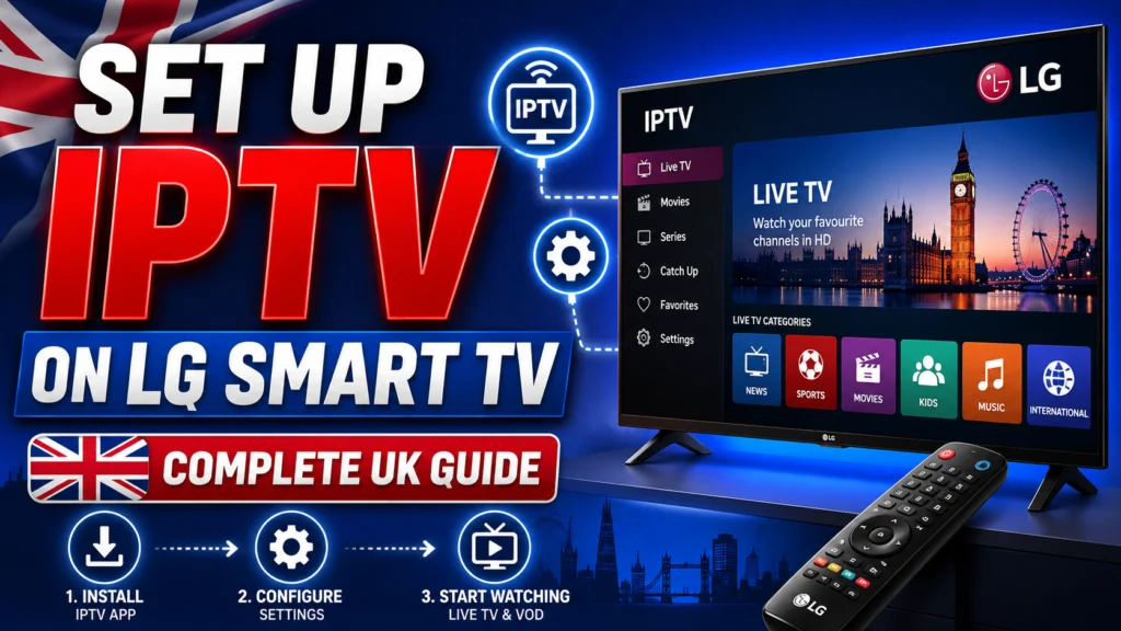 How to Set Up IPTV on LG Smart TV Complete UK Guide