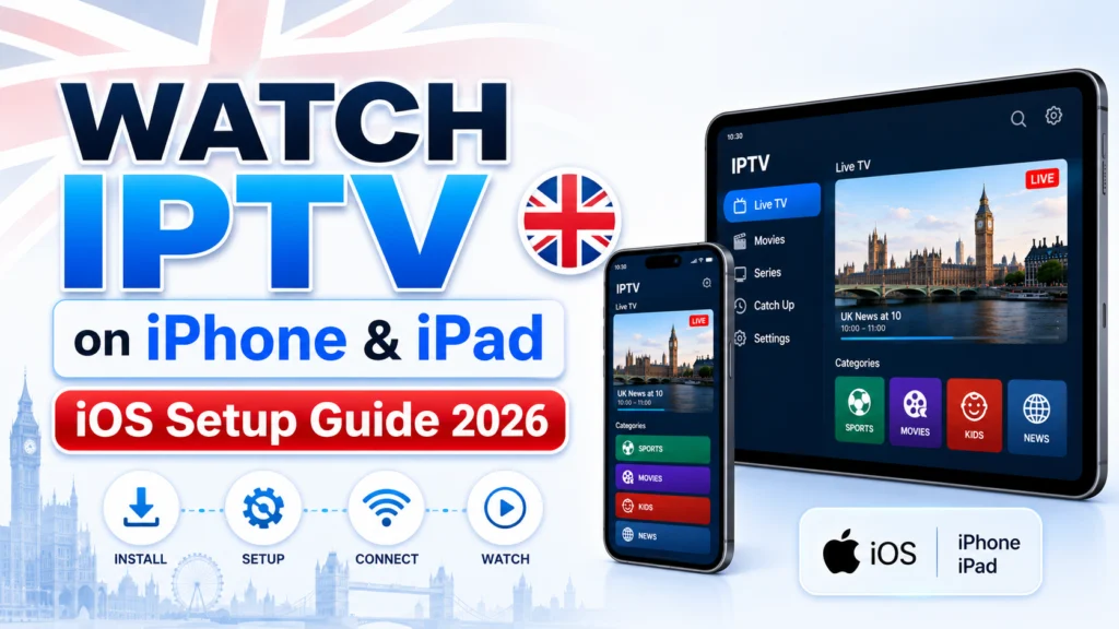 How to Watch IPTV on iPhone & iPad in the UK (iOS Setup Guide 2026)