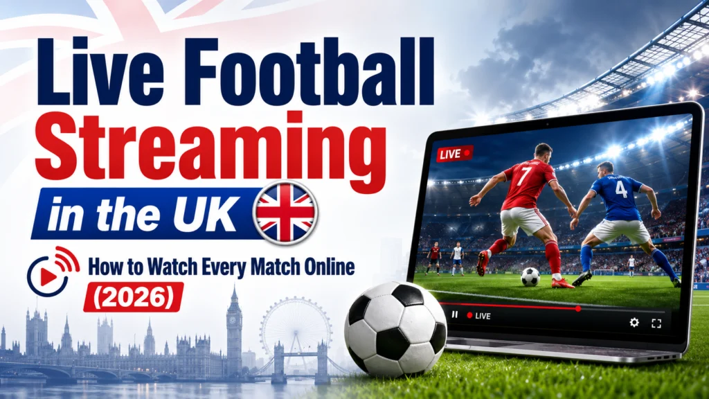 Live Football Streaming in the UK How to Watch Every Match Online (2026)