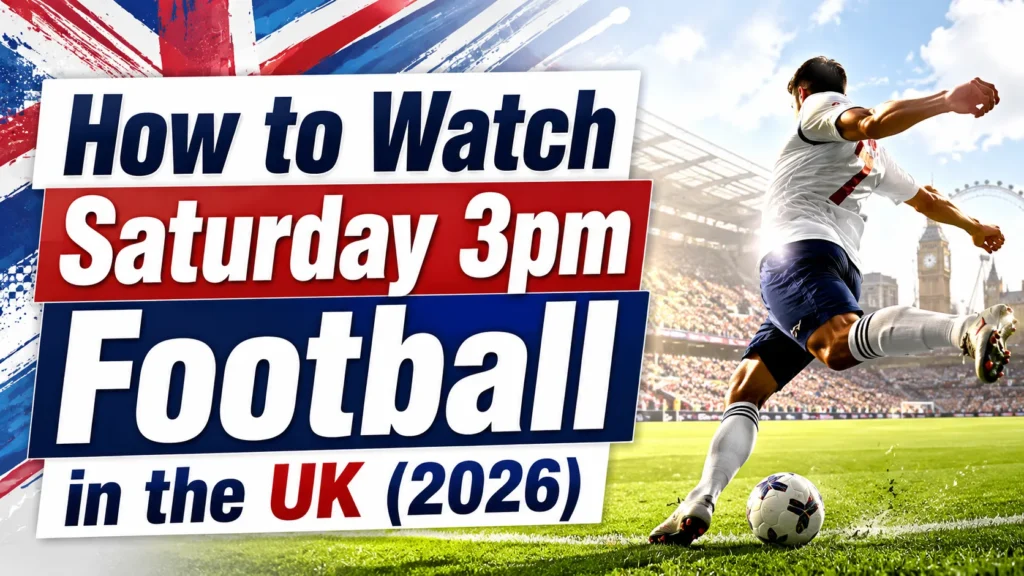 How to Watch Saturday 3pm Football in the UK (2026)