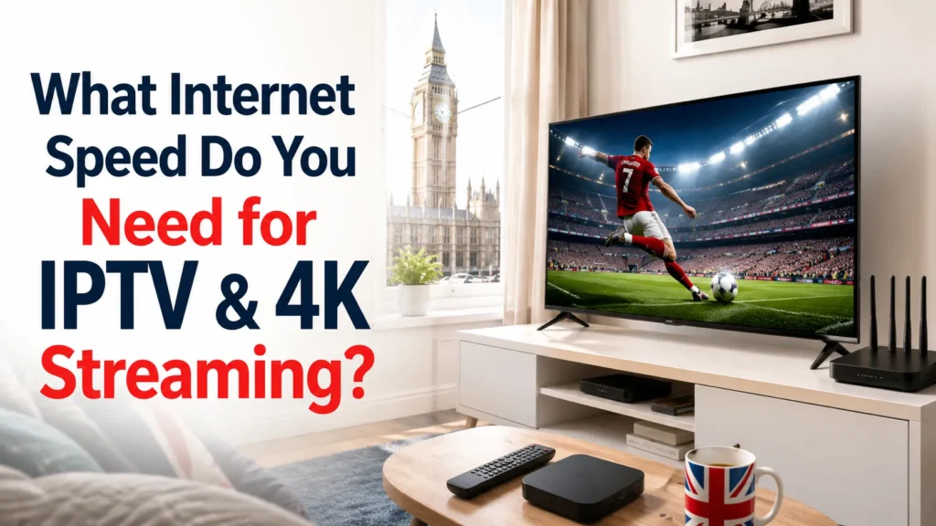 What Internet Speed Do You Need for IPTV & 4K Streaming?